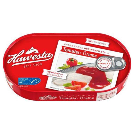 Hawesta Heringsfilet Tomatencreme 10 x 200 g