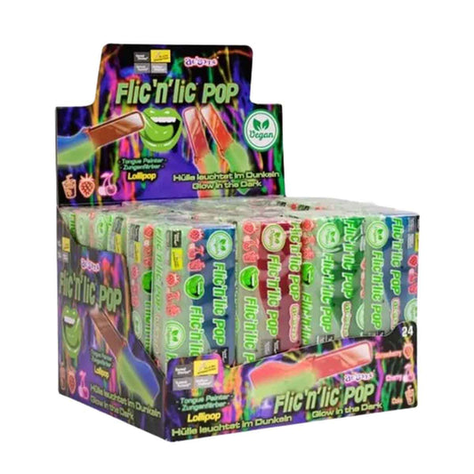 Flic'n'lic Pop Glow in the Dark 24 x 14 g