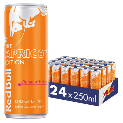 Red Bull Apricot Edition Aprikose-Erdbeere 24 x 250 ml