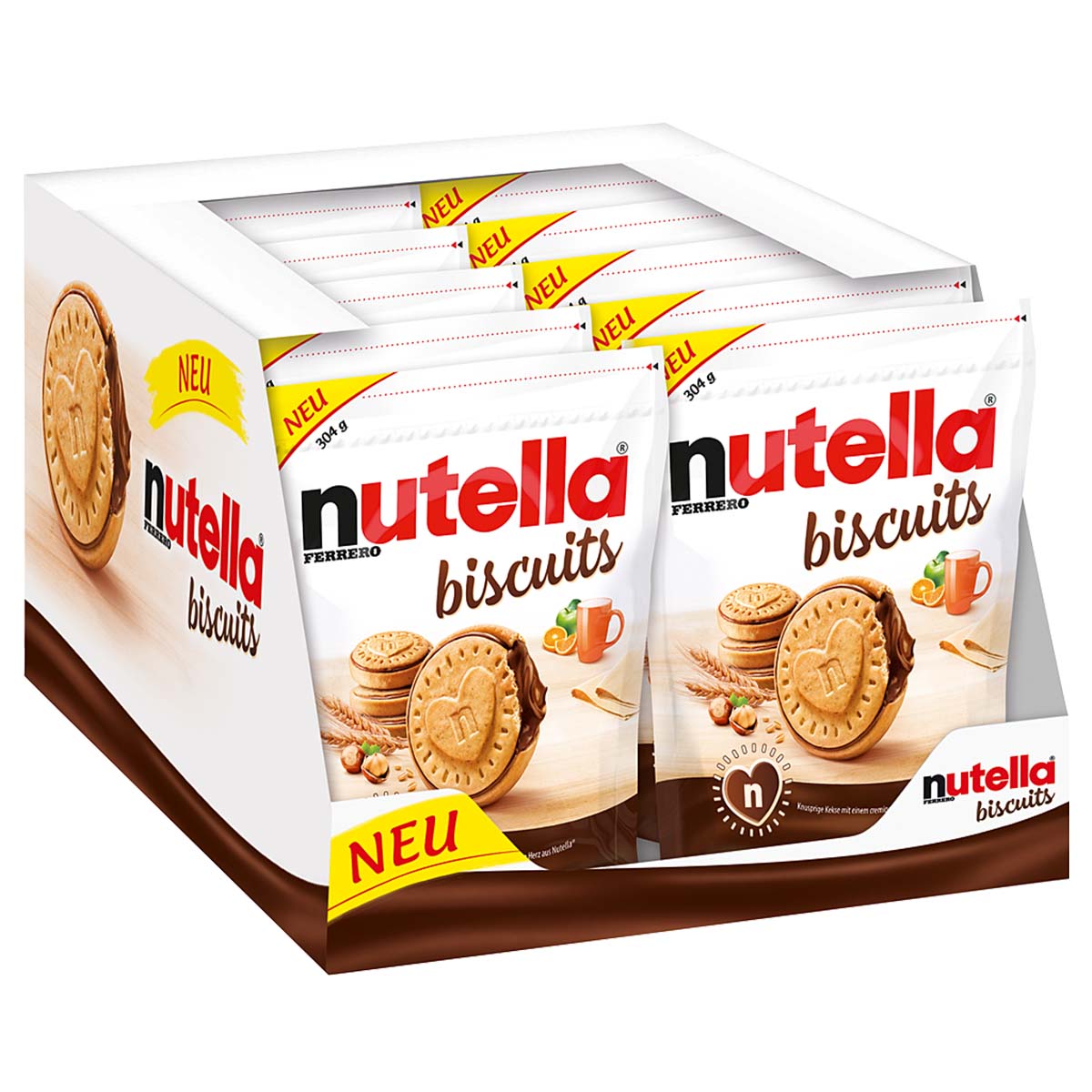 Nutella Biscuits 10 x 304 g