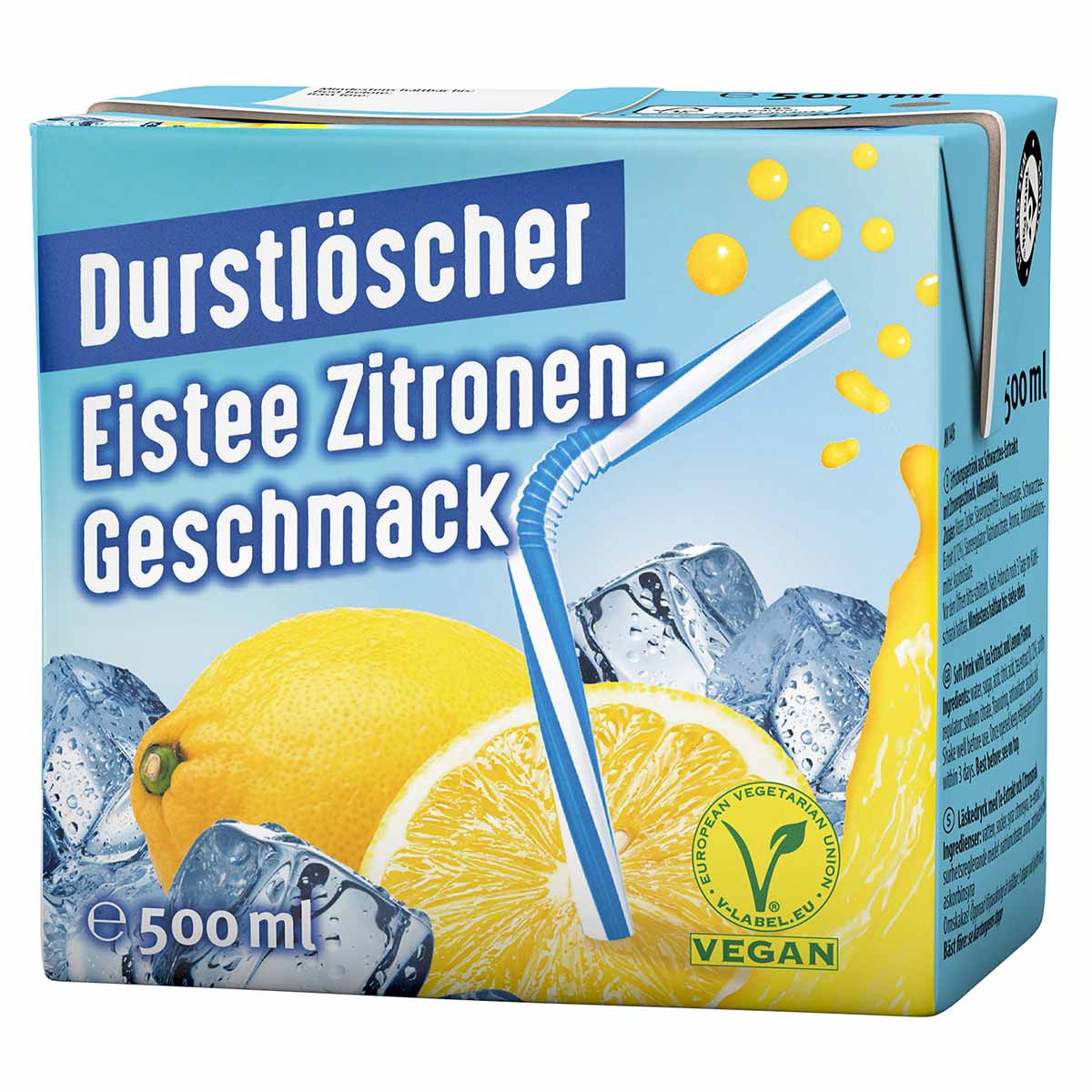 Durstlöscher Zitrone Eistee 12 x 500 ml
