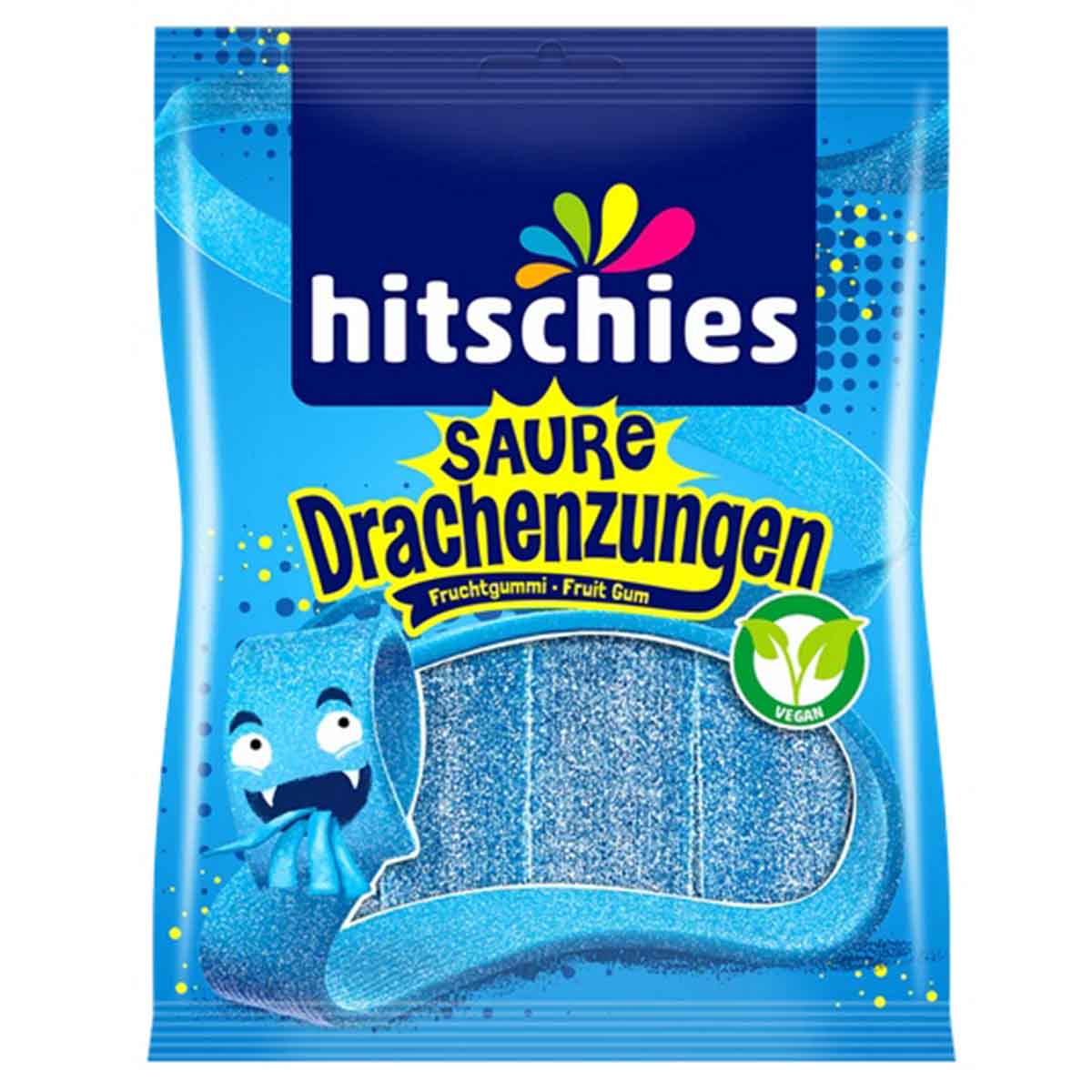 Hitschies Saure Drachenzungen blau 20 x 125 g