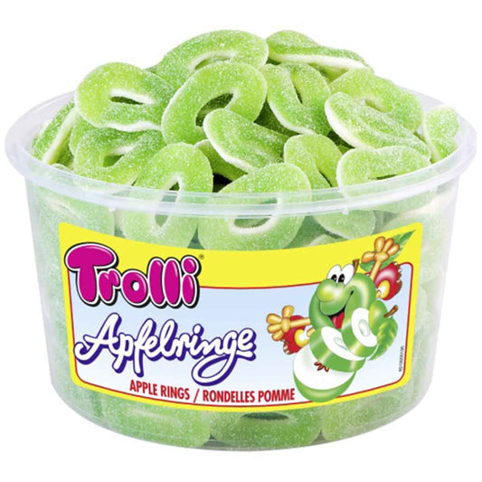 Trolli Apfelringe sauer 150 Stück 1,2 kg