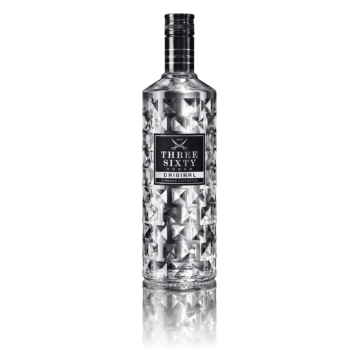 Three Sixty Vodka 37,5% 6 x 750 ml