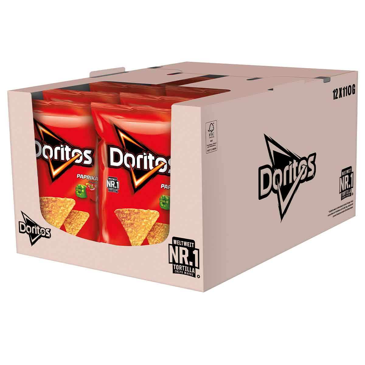 Doritos Paprika 12 x 110 g