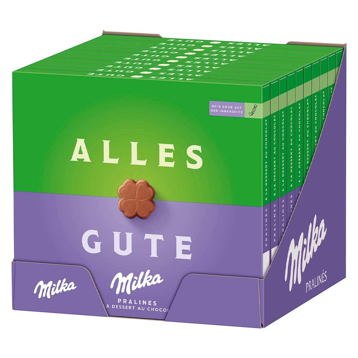 Milka *Alles Gute* Pralinés Ã  la Dessert au Chocolat 10 x 110 g
