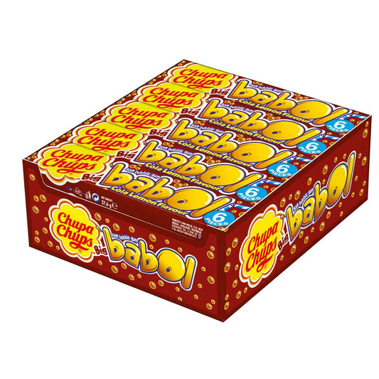 Chupa Chups Big Babol Cola-Lemon 20 x 27,6 g