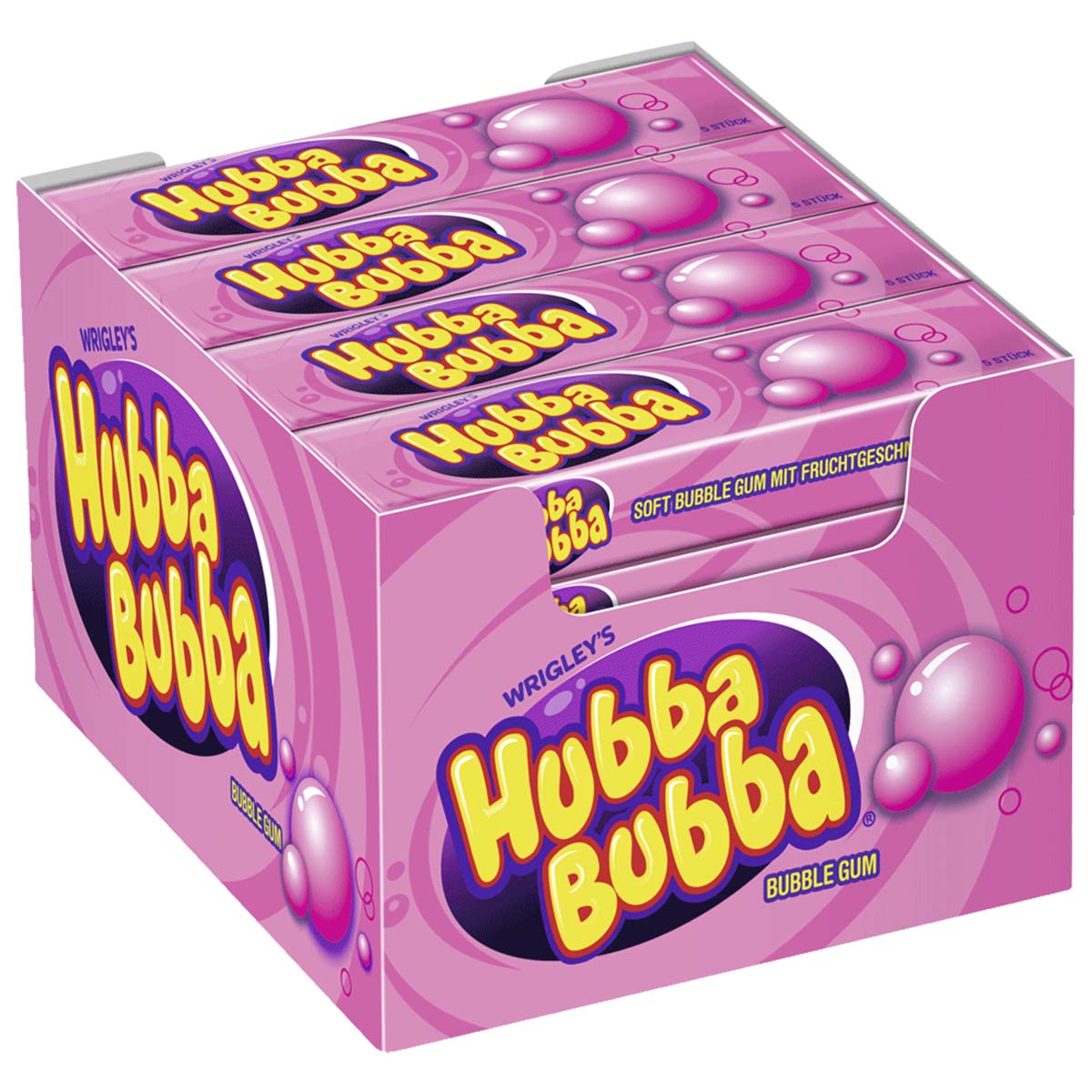 Hubba Bubba Fancy Fruit 20 x 35 g (5 Stück)