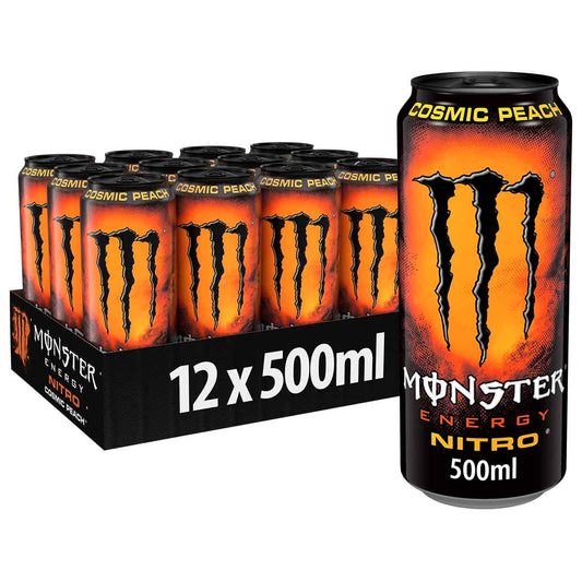 Monster Energy Nitro Cosmic Peach 12 x 500 ml