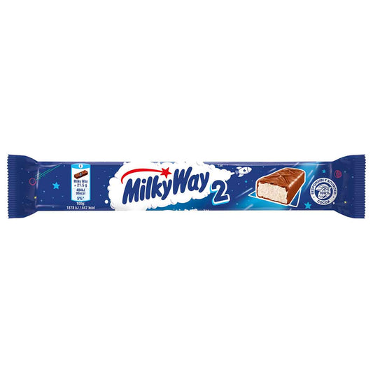 Milky Way Doppelriegel (2er Pack) 28 x 43 g