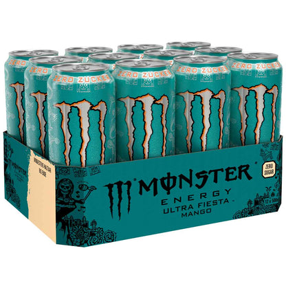 Monster Energy Ultra Fiesta Mango zero Zucker 500 ml