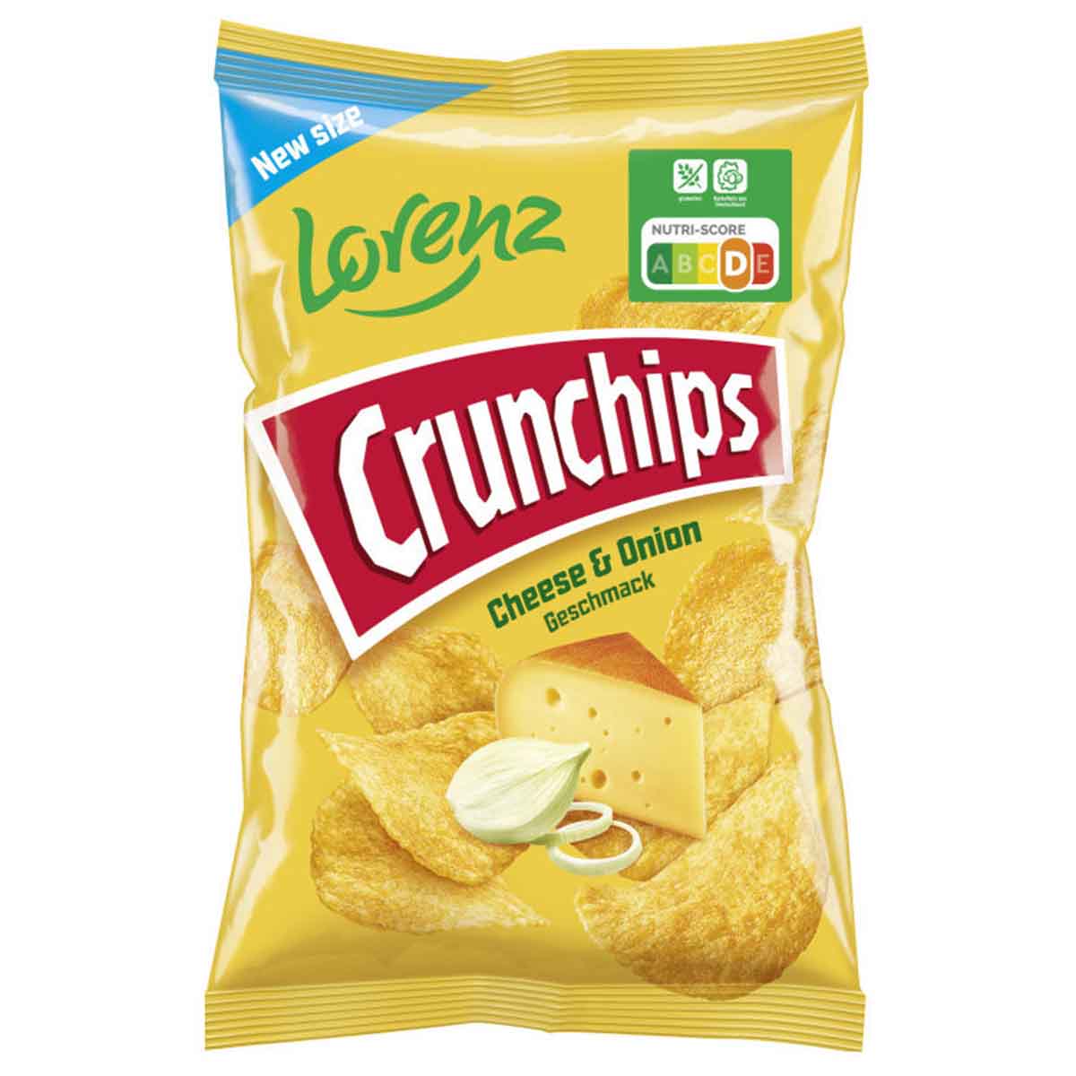Lorenz Crunchips Cheese & Onion 10 x 150 g