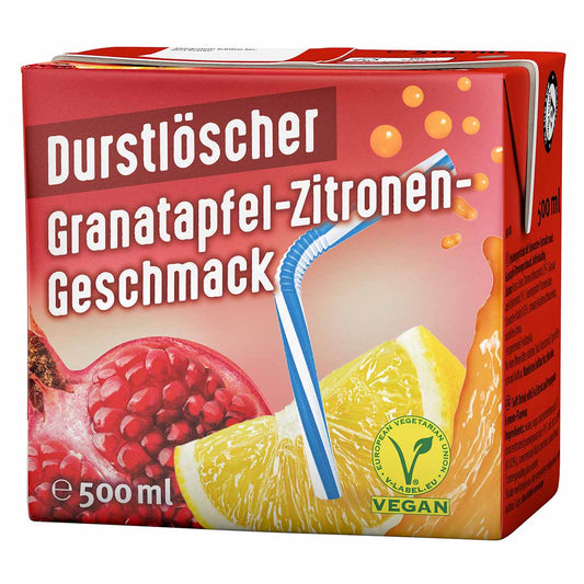 Durstlöscher Granatapfel Zitrone 12 x 500 ml