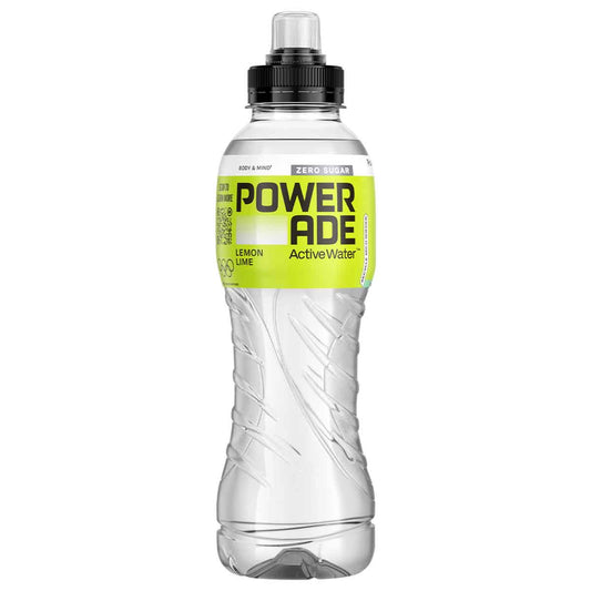 Powerade Active Water ZERO Lemon Lime 12 x 500 ml