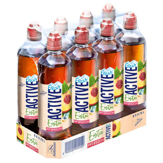 Active Fresh Eistee Pfirsich 8 x 750 ml