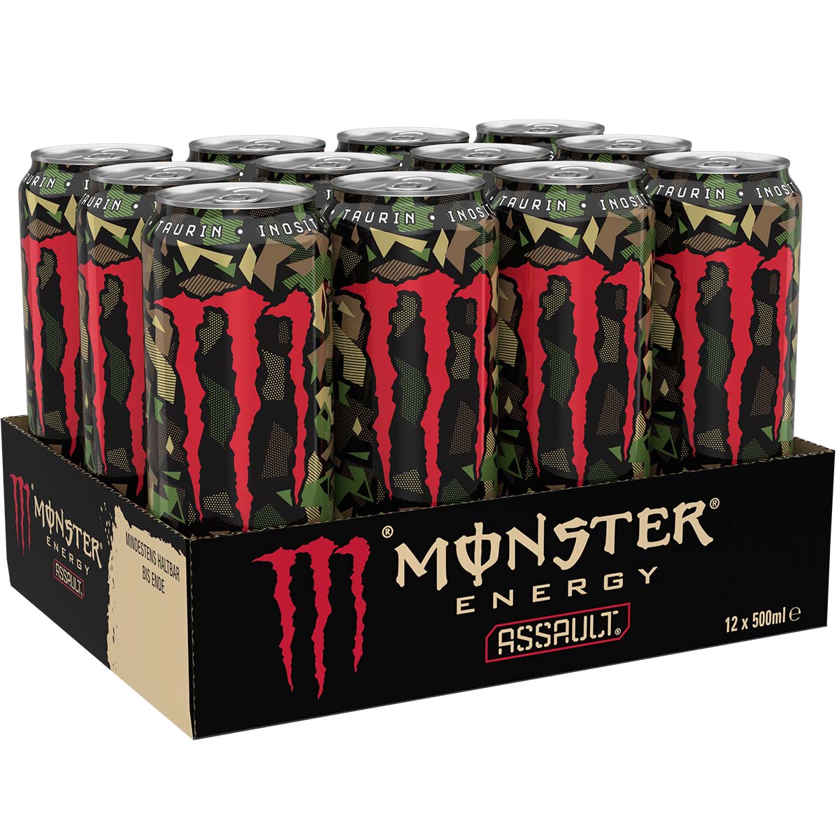 Monster Energy Assault 12 x 500 ml