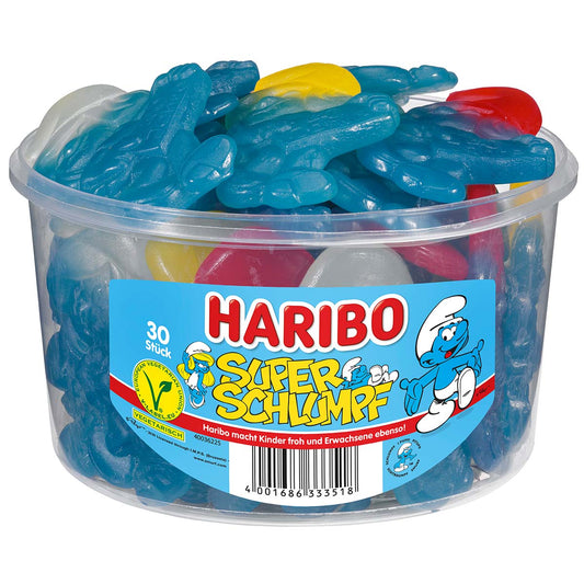 Haribo Super-Schlumpf 30 Stück 1,44 kg