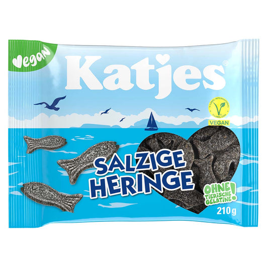 Katjes Salzige Heringe 18 x 210 g