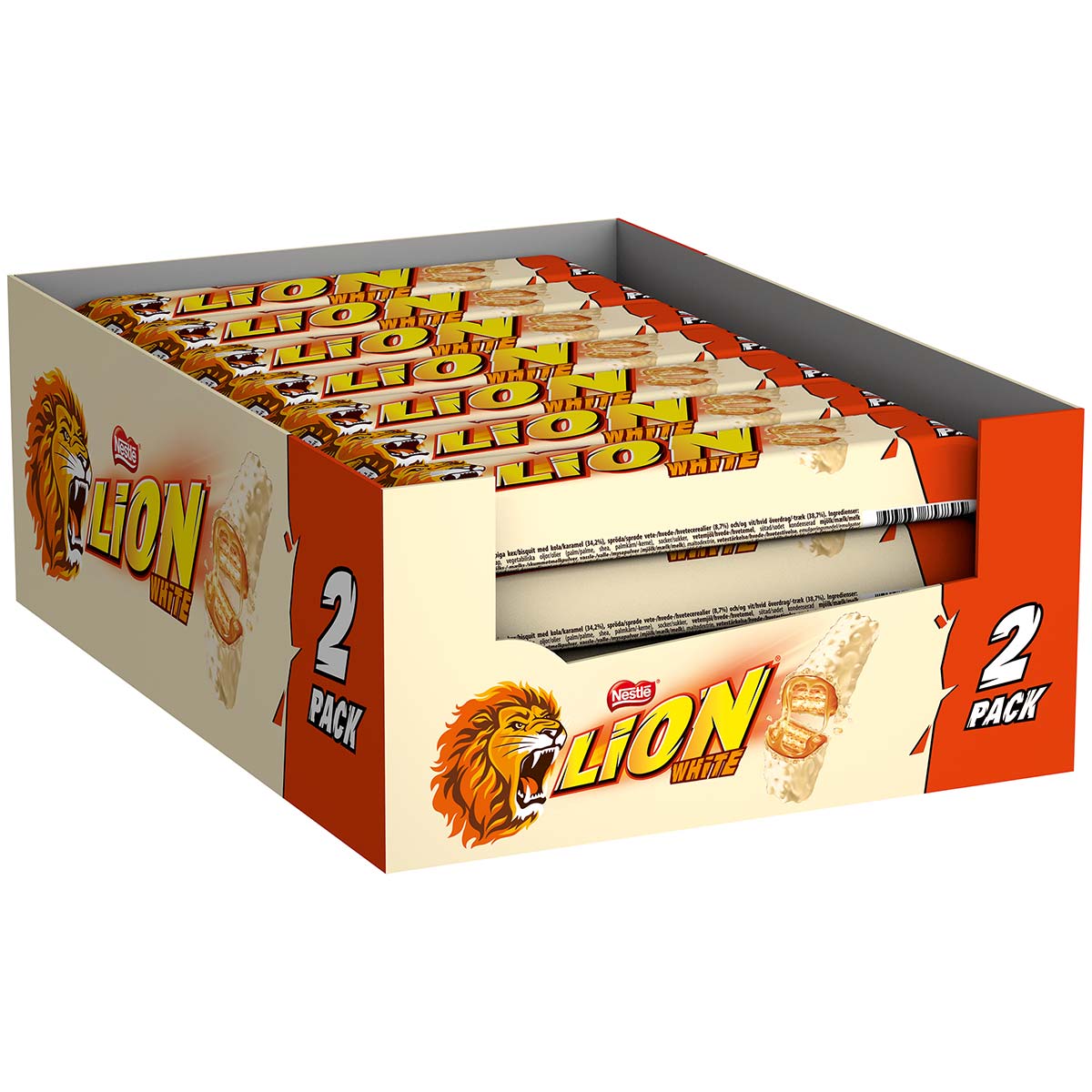 Lion White 2 Pack 30 x 60 g