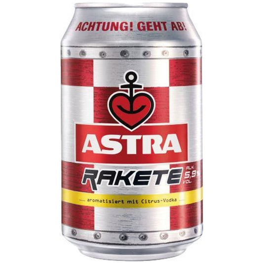 Astra Rakete 6% Wodka Citrus 24 x 330 ml