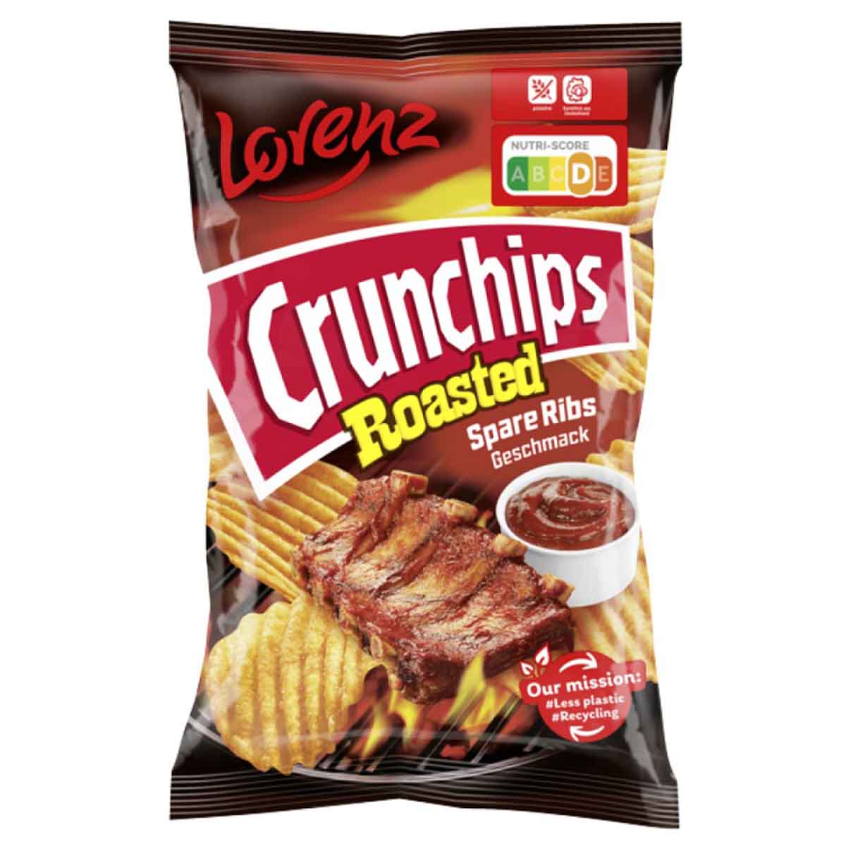 Lorenz Crunchips Roasted Spare Ribs 12 x 110 g