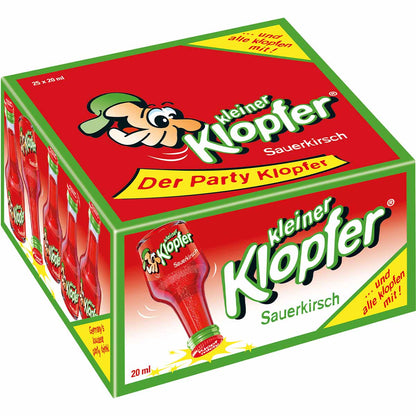 Kleiner Klopfer Sauerkirsch 16% 25 x 20 ml