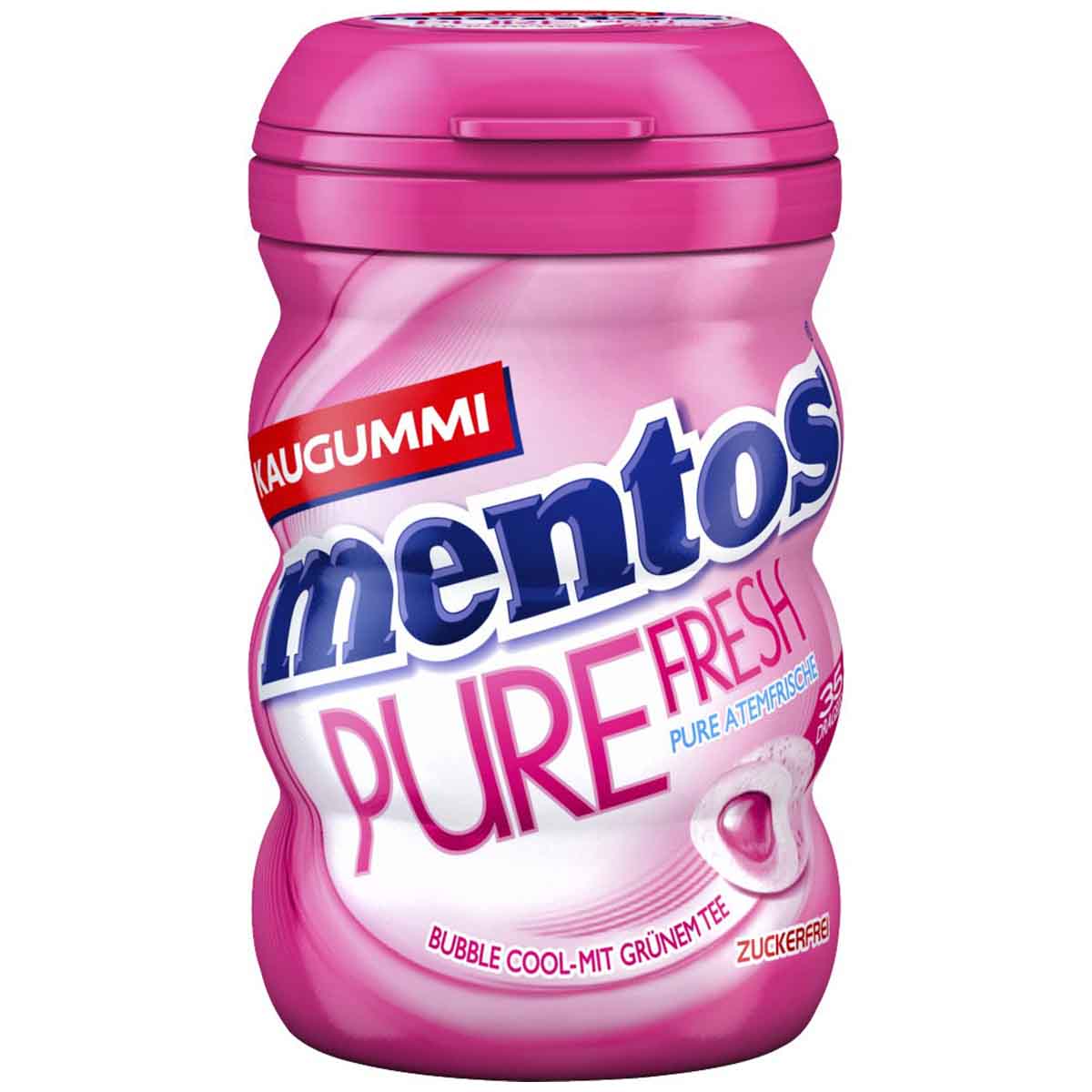 Mentos Pure Fresh Bubble Cool Kaugummi zuckerfrei 6 x 35er 420 g