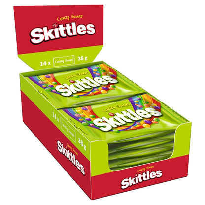 Skittles Crazy Sours 14 x 38 g