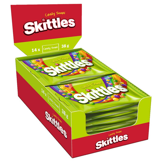 Skittles Crazy Sours 14 x 38 g