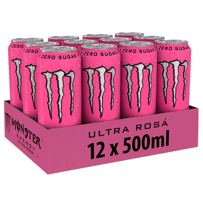 Monster Energy Ultra Rosa 12 x 500 ml