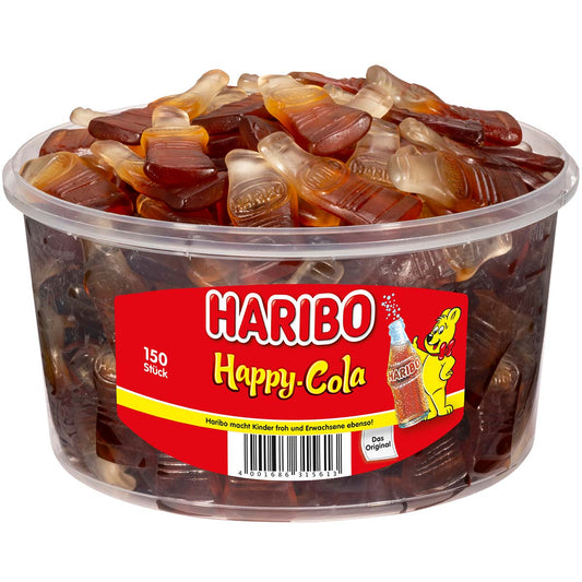 Haribo Happy Cola 150 Stück 1,2 kg
