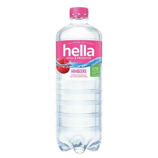 hella still & fruchtig Himbeer 6 x 750 ml
