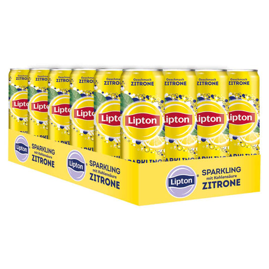 Lipton Sparkling Ice Tea Classic Zitrone 24 x 330 ml
