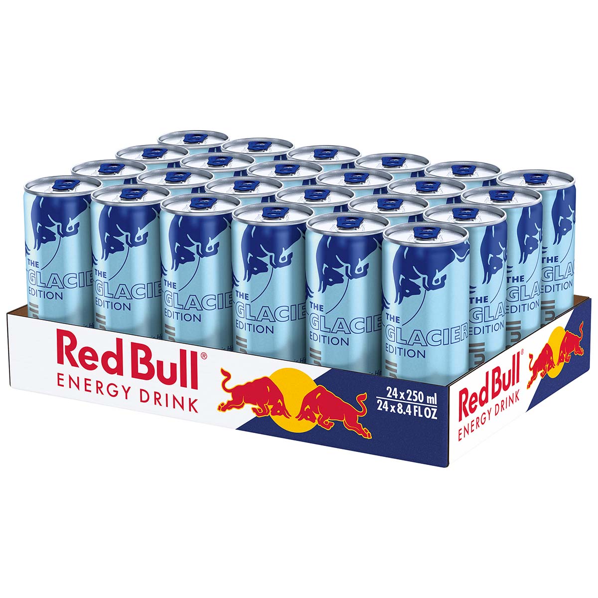 Red Bull Glacier Edition Gletschereis Himbeer 24 x 250 ml