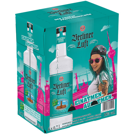 Berliner Luft 18% Pfefferminzlikör 6 x 700 ml