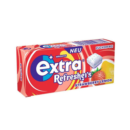 Wrigley's extra Refresher's zuckerfrei Strawberry Lemon 8er 17 g
