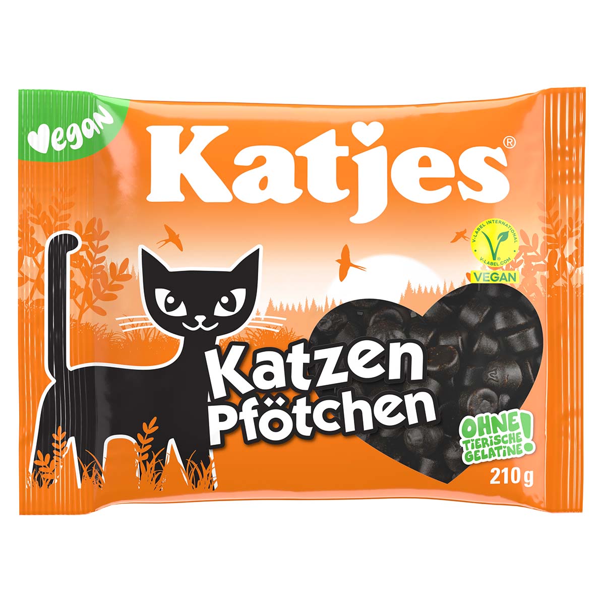 Katjes Katzen Pfötchen 20 x 210 g