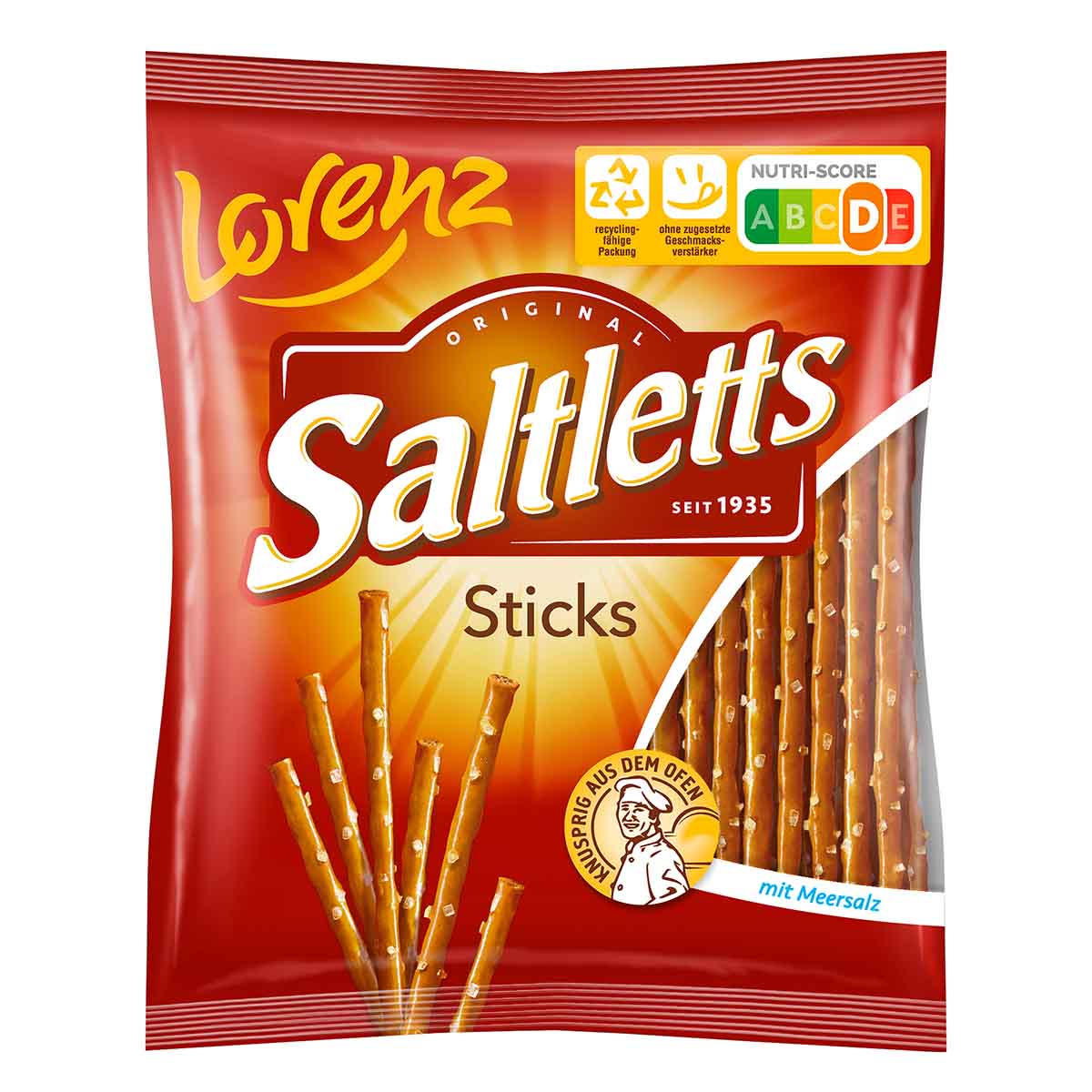 Lorenz Saltletts Sticks Classic 12 x 150 g