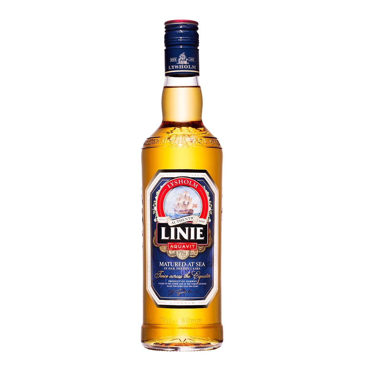 Linie Aquavit 41,5% 6 x 700 ml
