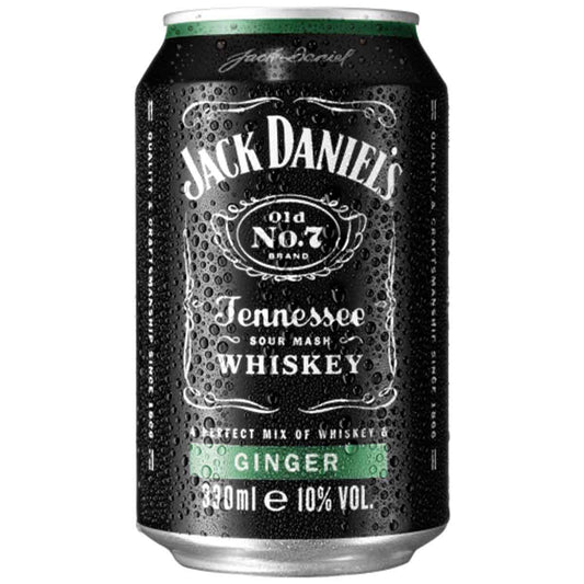 Jack Daniels & GingerAle 10 % 12 x 330 ml