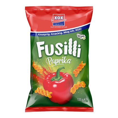 XOX Fusilli Paprika 10 x 125 g