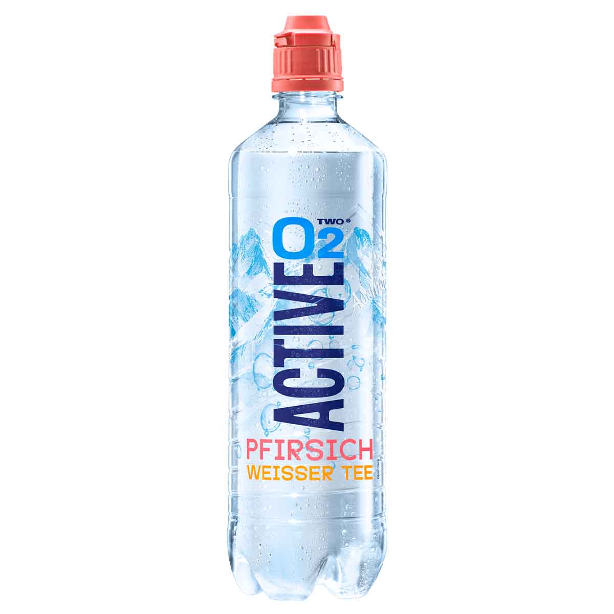 Active O2 Pfirsich Weisser Tee 8 x 750 ml