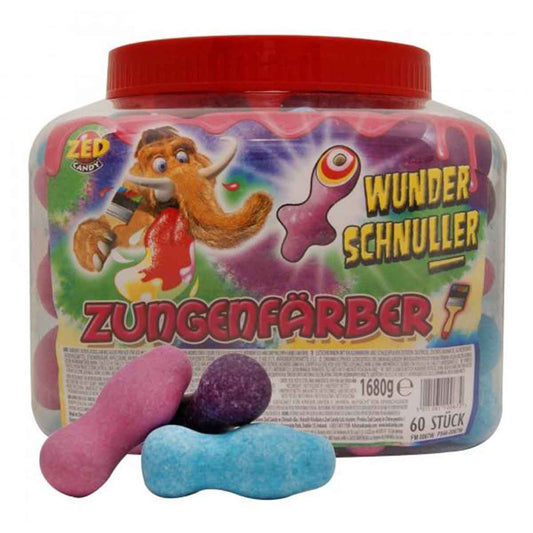 Wunderschnuller Zungenfärber 60 Stück 1,68 kg