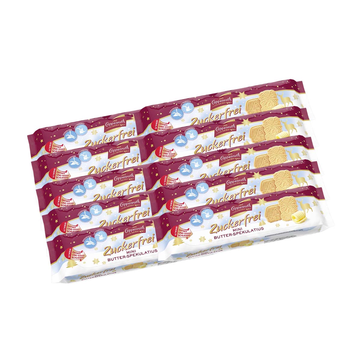 Coppenrath Mini Butter-Spekulatius zuckerfrei & laktosefrei 150 g