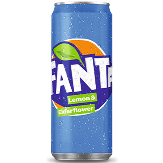 Fanta Lemon & Elderflower 24 x 330 ml