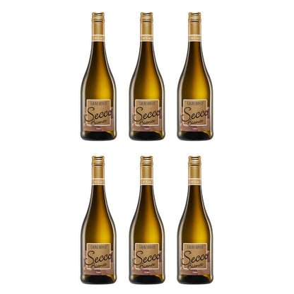 Gracioso Secco Bianco Frizzante 10% 6 x 750 ml