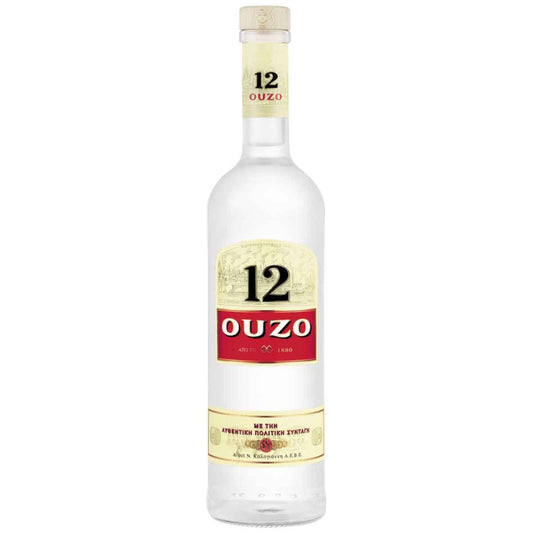 Ouzo 12  38% 6 x 700 ml