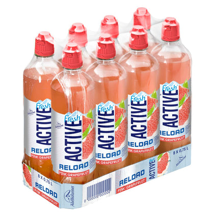 Active Fresh Reload Pink Grapefruit 8 x 750 ml