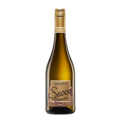 Gracioso Secco Bianco Frizzante 10% 6 x 750 ml