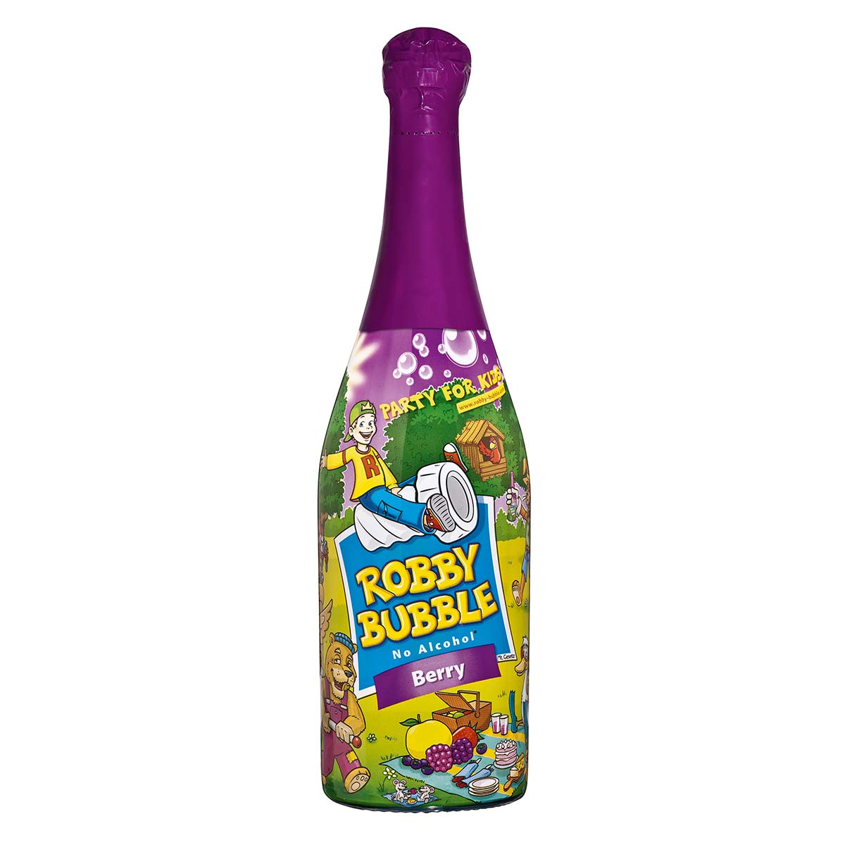Robby Bubble Berry 6 x 750 ml